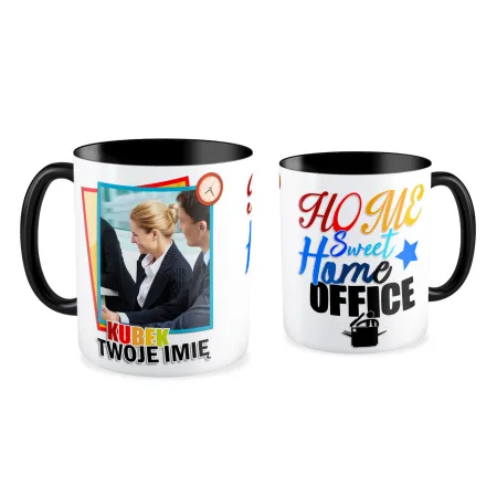 FOTO Kubek czarny 330ml KORPO